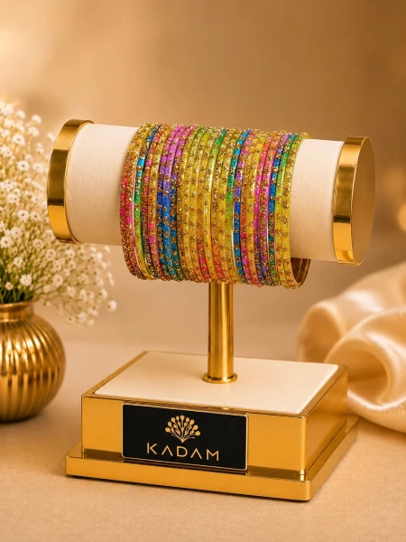 Aurora Spark – 24 Pieces Glitter Bangles Set