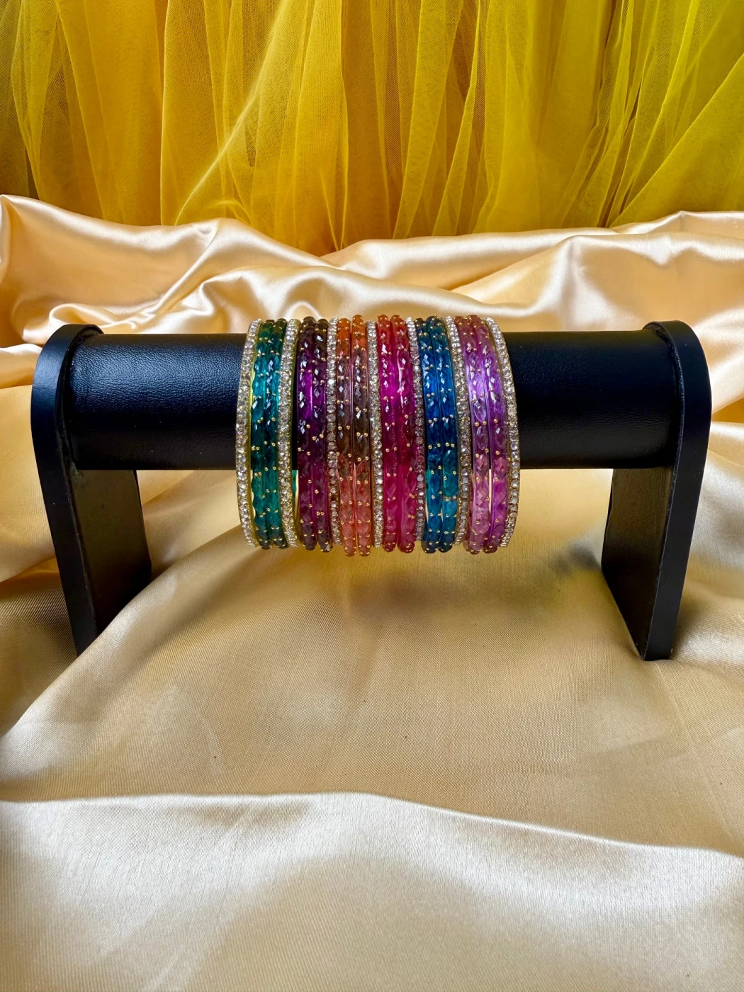 Rainbow Royale Bangle Set - 3